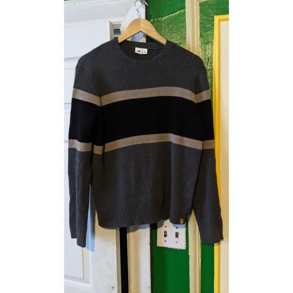 Tentree Highline Ribbed Blocked Crew men's M